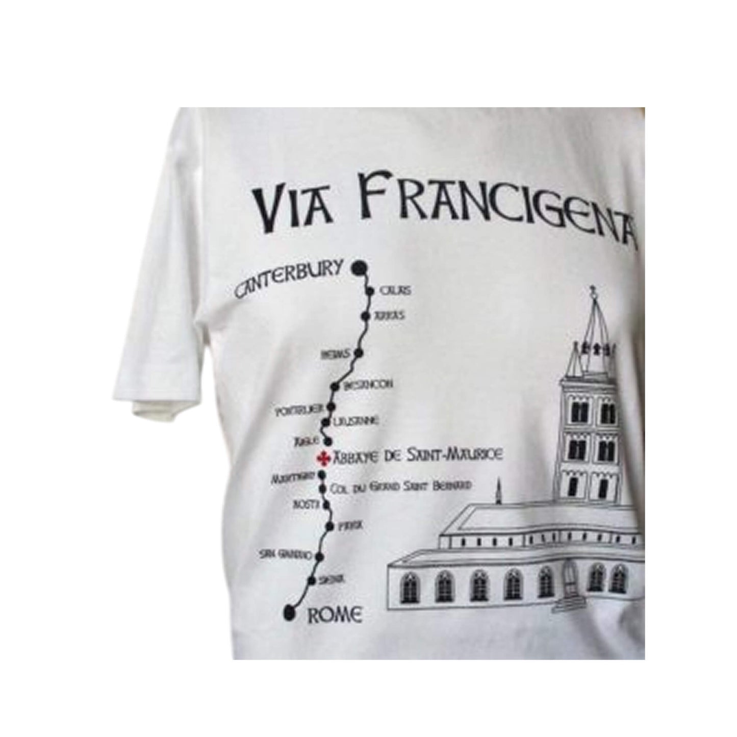 T-shirt Via Francigena