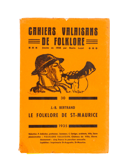 Cahiers Valaisans de Folklore