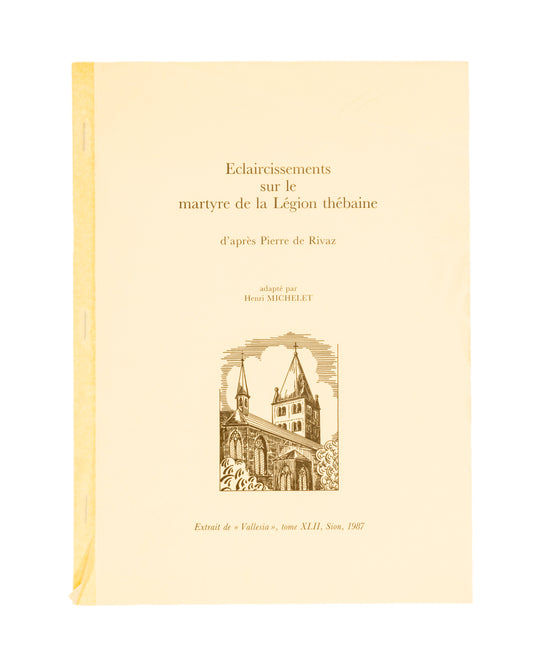 Eclaircissements sur le martyre de la Légion thébaine