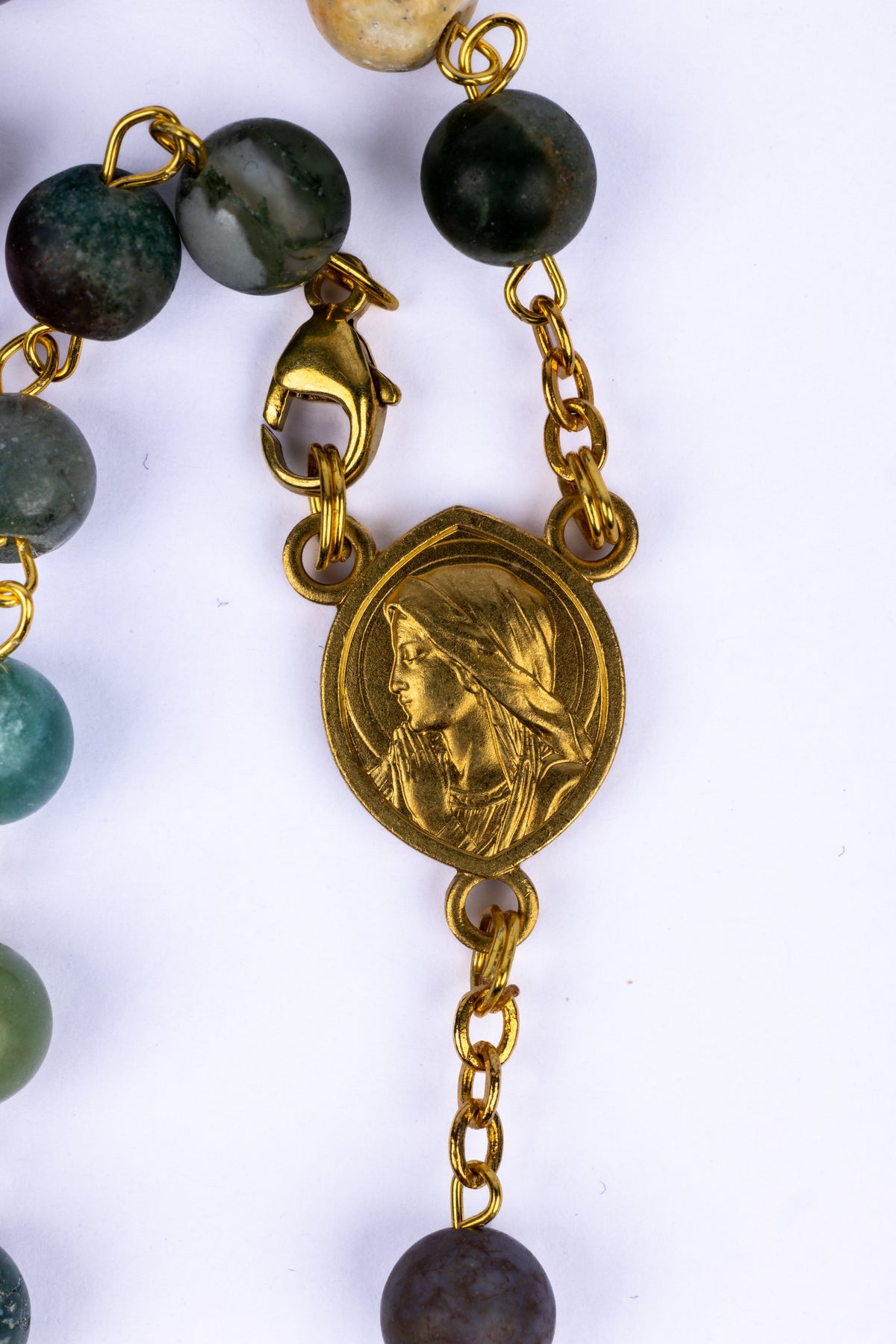 Chapelet d'Ambert (Martineau) agate indienne