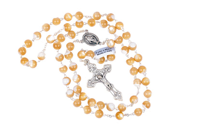 Chapelet perles de nacre