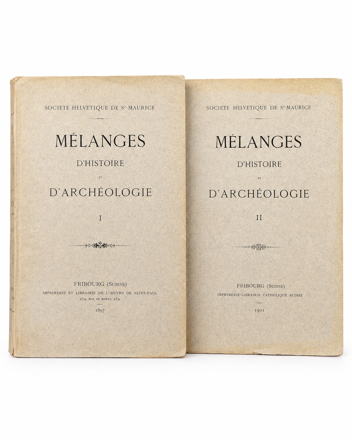 Mélange Histoire Archéologie I et II