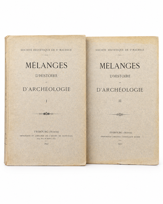 Mélange Histoire Archéologie I et II