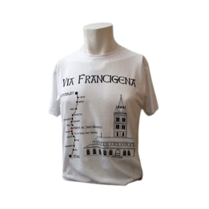 T-shirt Via Francigena