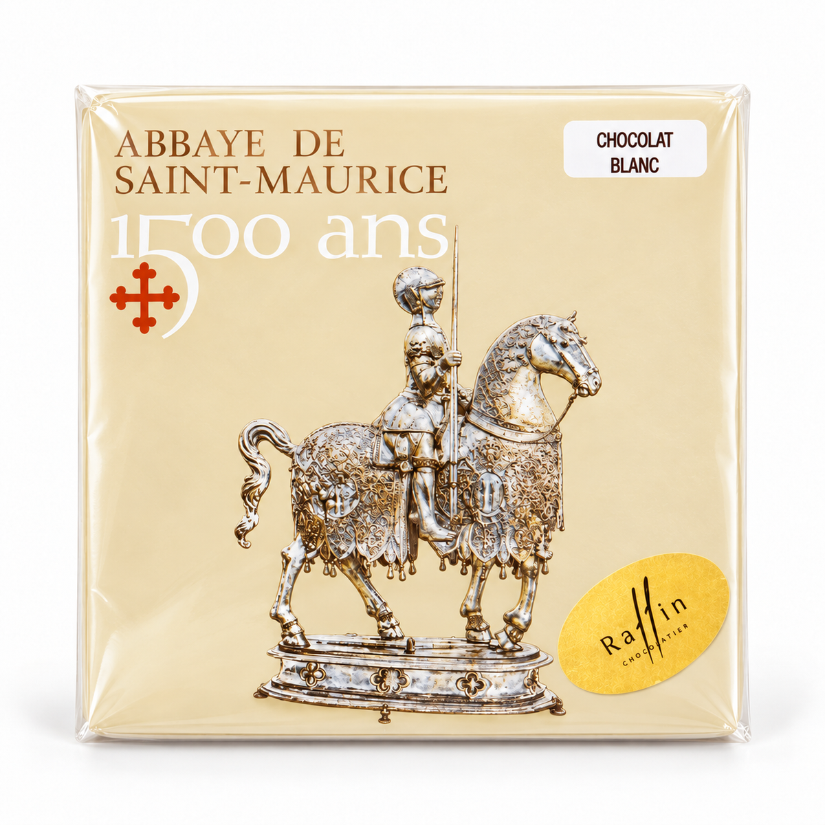 Chocolat de l'Abbaye motifs de Saint-Maurice
