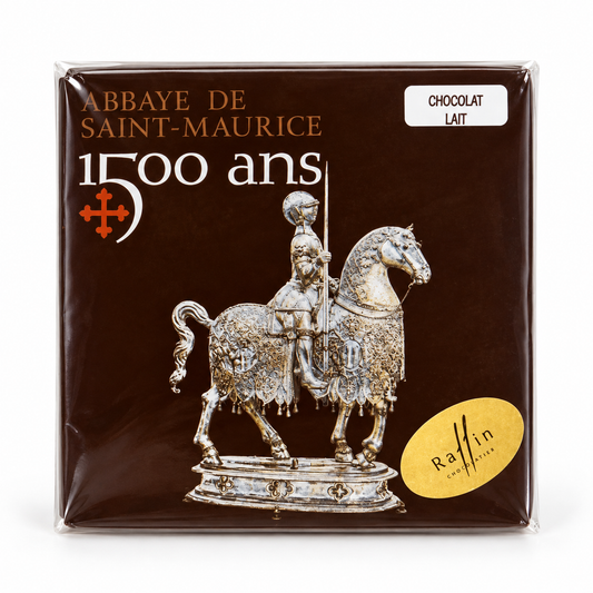 Chocolat de l'Abbaye motifs de Saint-Maurice