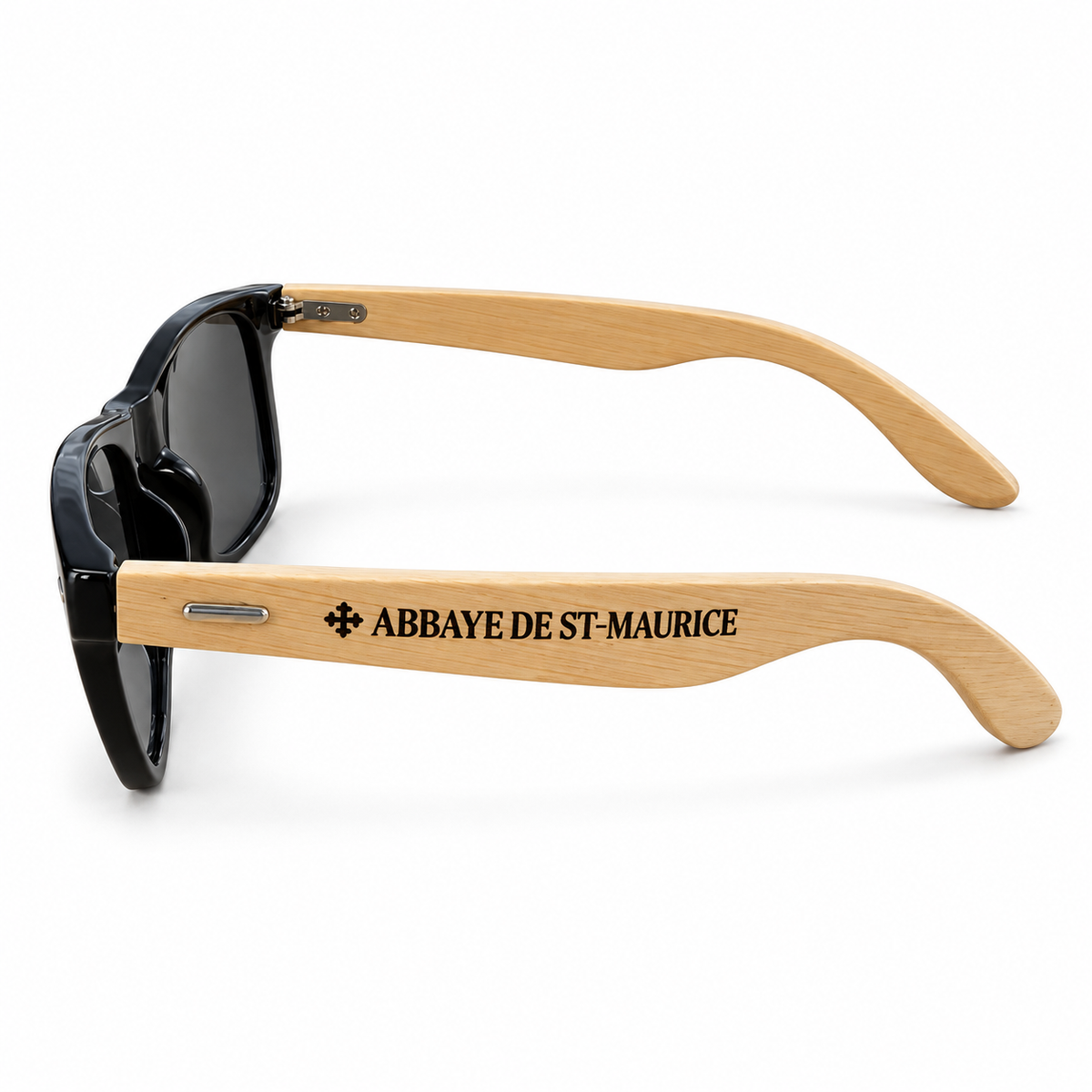 Lunettes de soleil en bois -Abbaye de St-Maurice